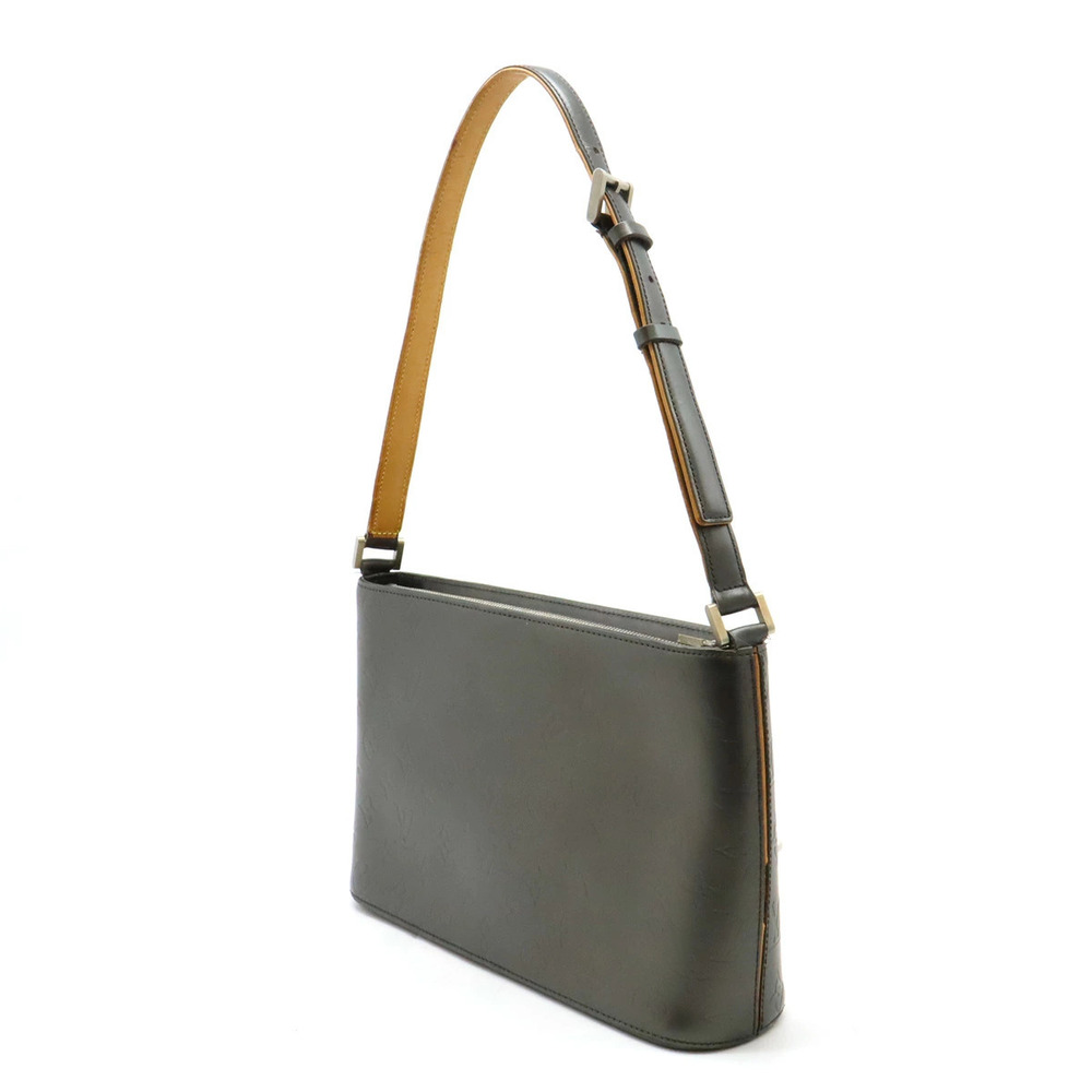 Louis Vuitton Hobo Noir Alston Bag Shoulder Matte Monogram Black